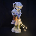 Garden Statue Solar LED Automatic Dusk Lighting