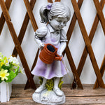 Garden Statue Solar LED Automatic Dusk Lighting