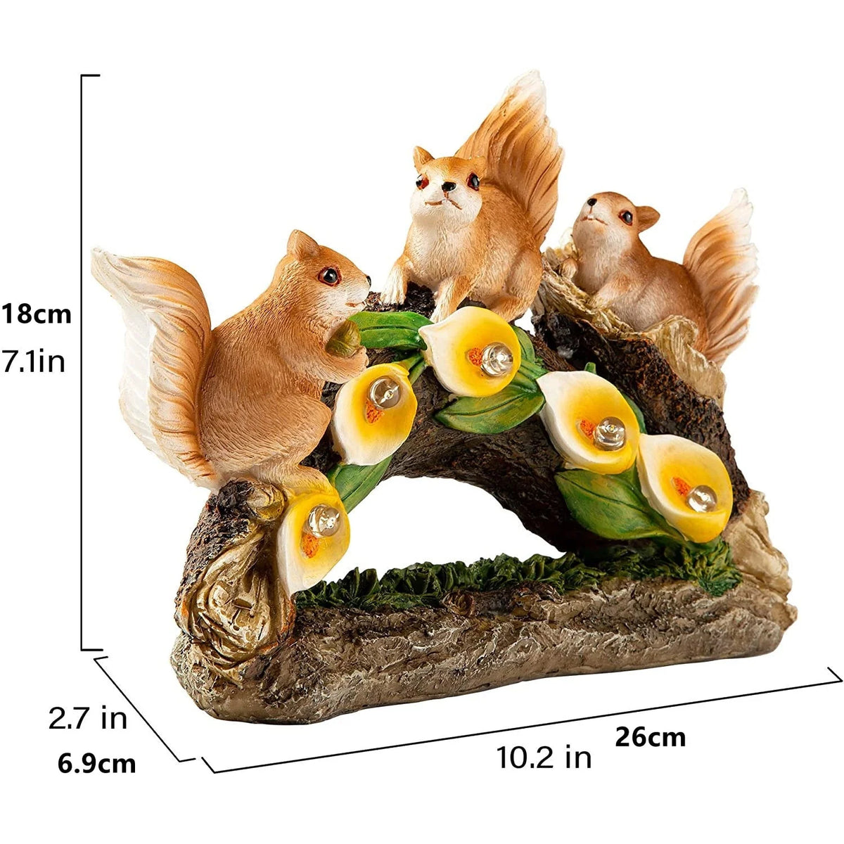 Garden Statue Solar-Powered Automatic Lighting Waterproof