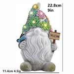Garden Statue Solar-Powered Automatic Lighting Waterproof