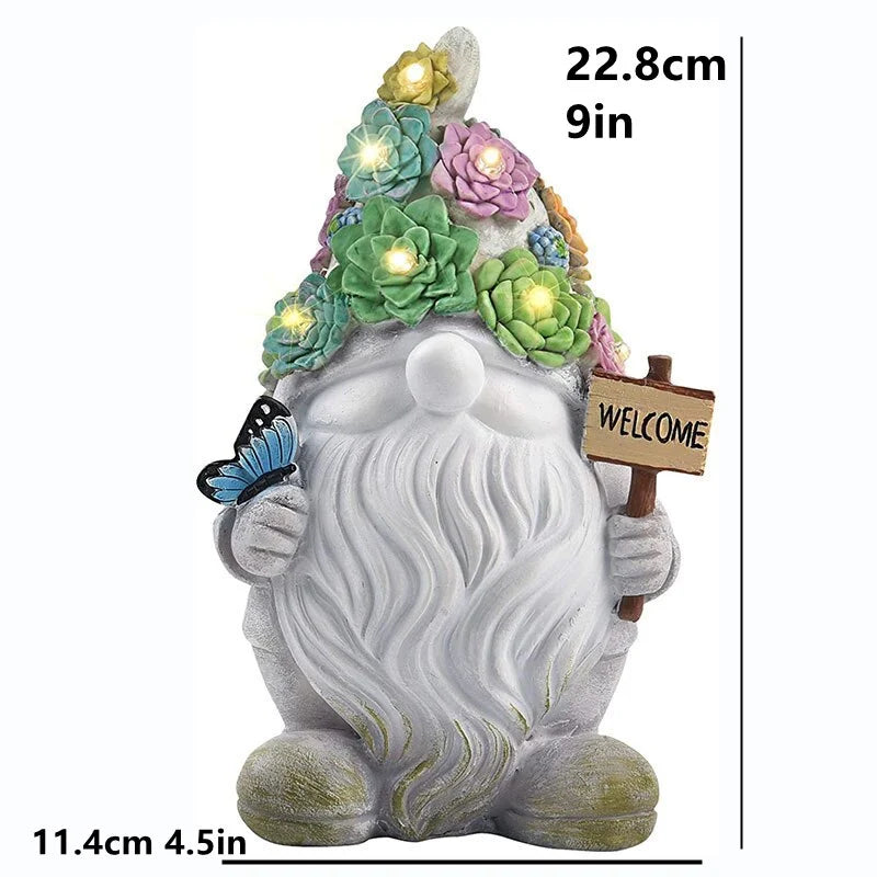 Garden Statue Solar-Powered Automatic Lighting Waterproof