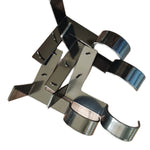 Garden Tool Holder Wall-Mounted Heavy-Duty Metal