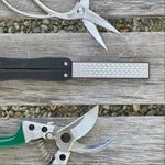 Garden Tool Sharpener Set Diamond Medium & Fine Grit