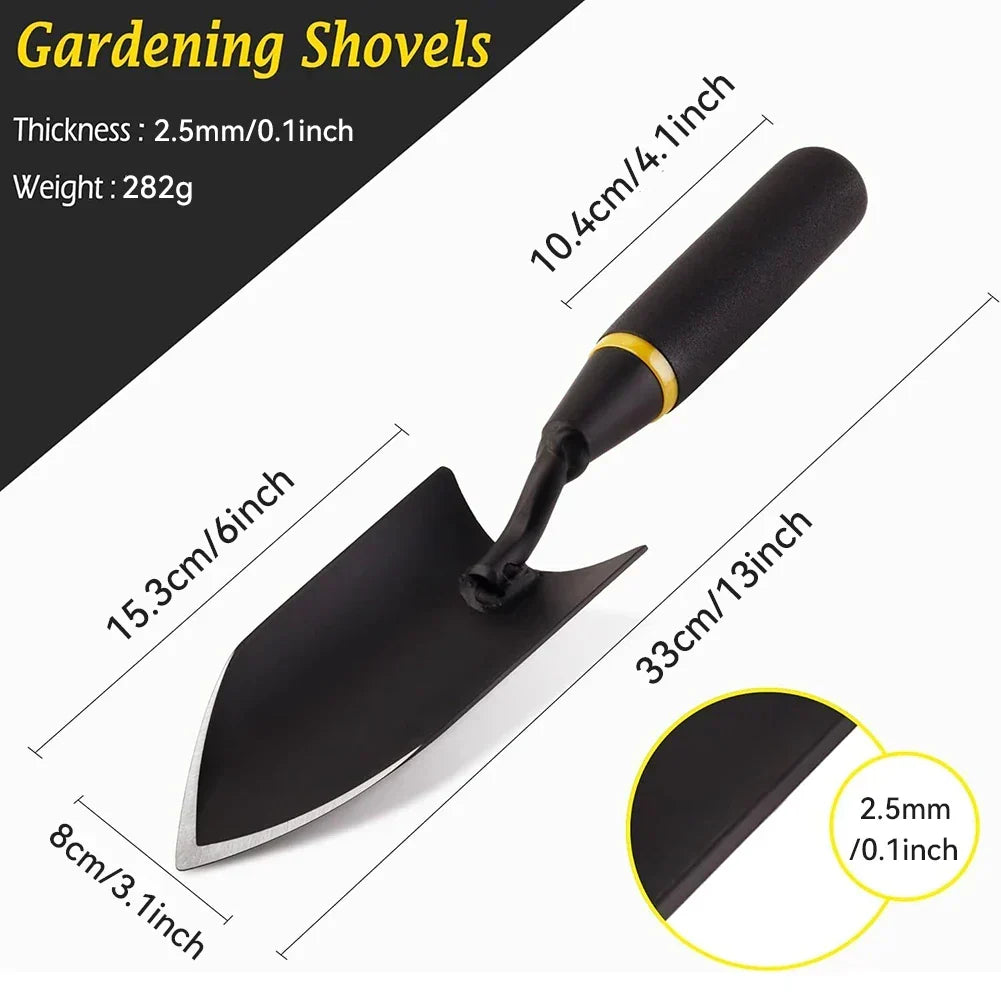 Garden Trowel Hardened Steel & Non-Slip Grip