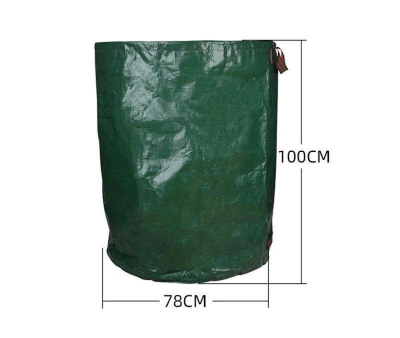 Garden Waste Storage Bag Thickened PP Quick-Access Handle