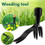 Garden Weeder Ergonomic Reinforced Steel Claws & Effortless Ejector