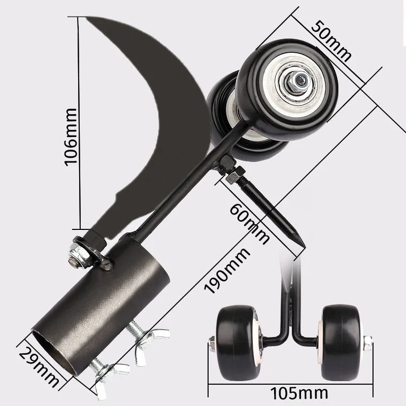 Garden Weeder Heavy-Duty Iron Narrow-Crack Design