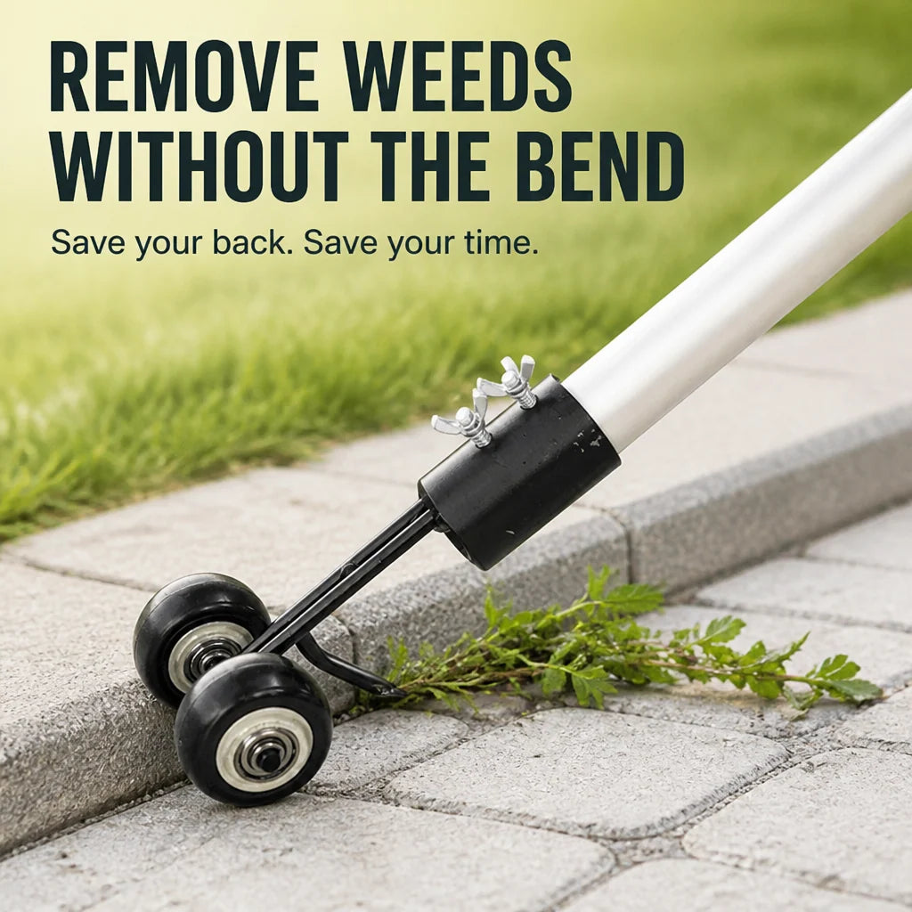 Garden Weeder Heavy-Duty Iron Narrow-Crack Design