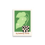 Gardening Art Print Archival Japanese Paper 300 DPI