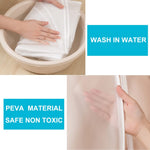 Garment Storage Bag Transparent Front Breathable Sides Dust Protection