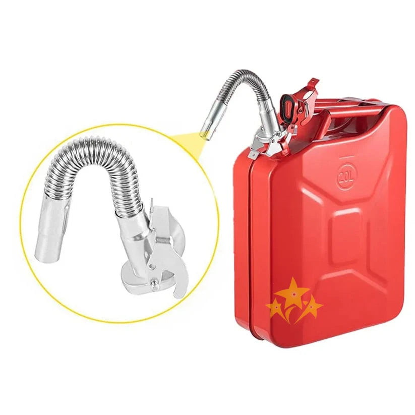 Gas Can Spout Stainless Steel Flexible Mesh Filter