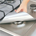 Gas Stove Burner Covers Glass Fiber Set of 4