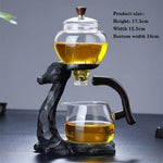 Glass Teapot High-Borosilicate Heat-Resistant Clear View