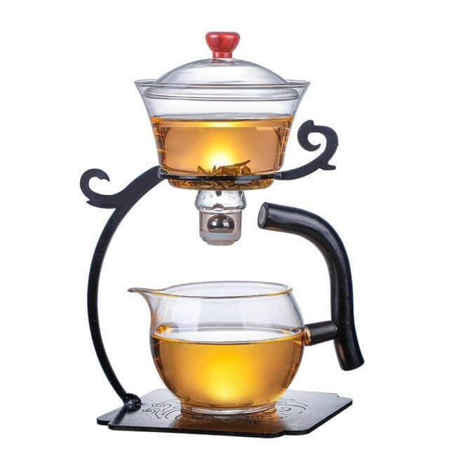 Glass Teapot High-Borosilicate Heat-Resistant Clear View