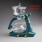 Glass Teapot High-Borosilicate Heat-Resistant Clear View