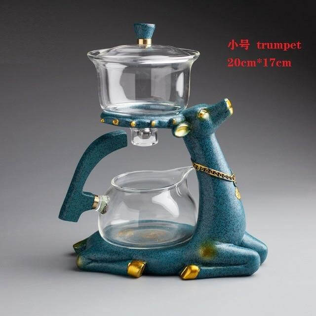Glass Teapot High-Borosilicate Heat-Resistant Clear View