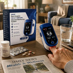 Glucose Monitor Non-Invasive Digital Display With History