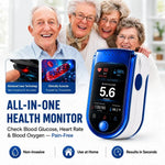 Glucose Monitor Non-Invasive Needle-Free Daily Tracking