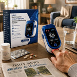 Glucose Monitor Non-Invasive Needle-Free Daily Tracking
