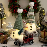 Gnome Decoration Lighted Plush Warm Glow Indoor & Outdoor