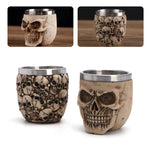 Goblet Skull Design Stainless Steel