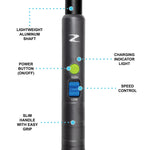 Golf Blower Cordless 80 MPH Airflow 30-Minute Runtime