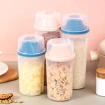 Grain Storage Container Airtight Easy-Pour Dispenser