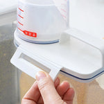 Grain Storage Container Measuring Cup Lid Refrigerator-Friendly Design