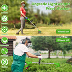 Grass Trimmer Cordless 4-In-1 Telescopic Pole