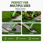 Grass Trimmer Cordless Lightweight Adjustable Cutting Head