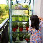 Greenhouse Cover 4-Tier Clear PVC Waterproof
