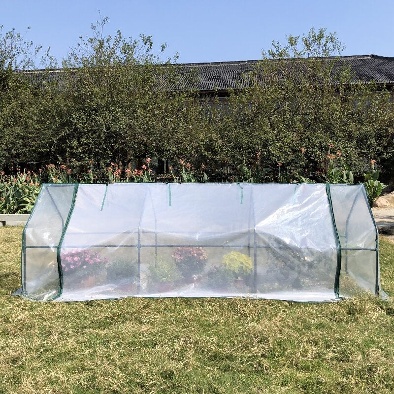Greenhouse UV-Resistant Cover Ventilated Tool-Free Setup
