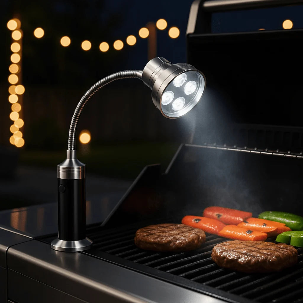Grill Light Magnetic Base Flexible Gooseneck LED