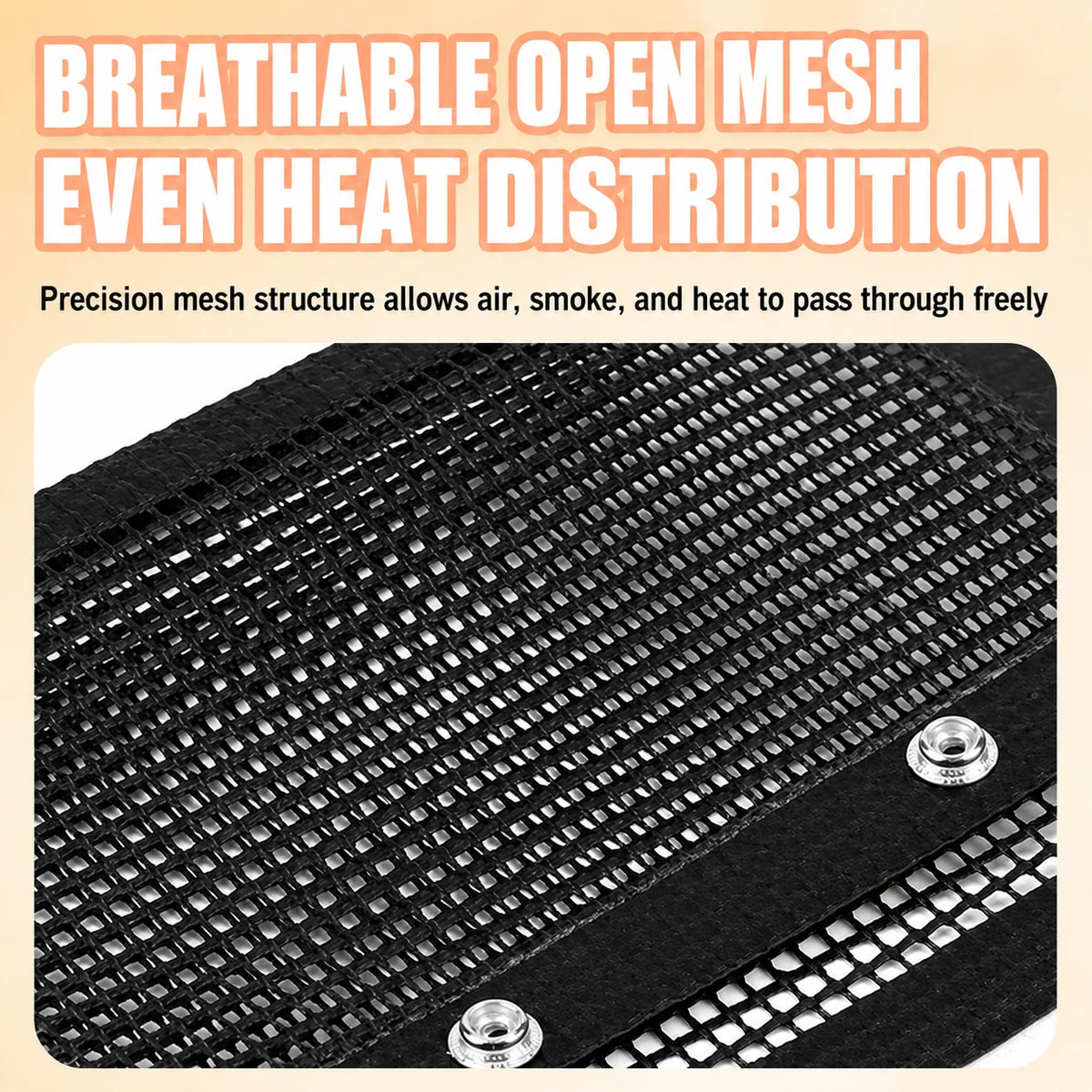 Grill Mesh Bags Non-Stick Reusable Set of 3