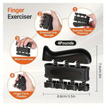 Grip Trainer Adjustable 11 To 132 Lbs Rotating Dial