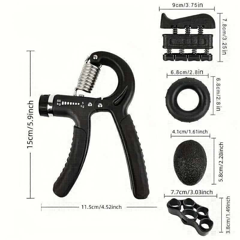 Grip Trainer Adjustable 11 To 132 Lbs Rotating Dial