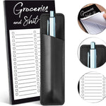 Grocery List Notepad Magnetic With Pen Holder 50 Sheets