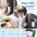 Grocery List Notepad Magnetic With Pen Holder 50 Sheets