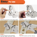 Grommet Tool 3/8-Inch Steel Double-Lever