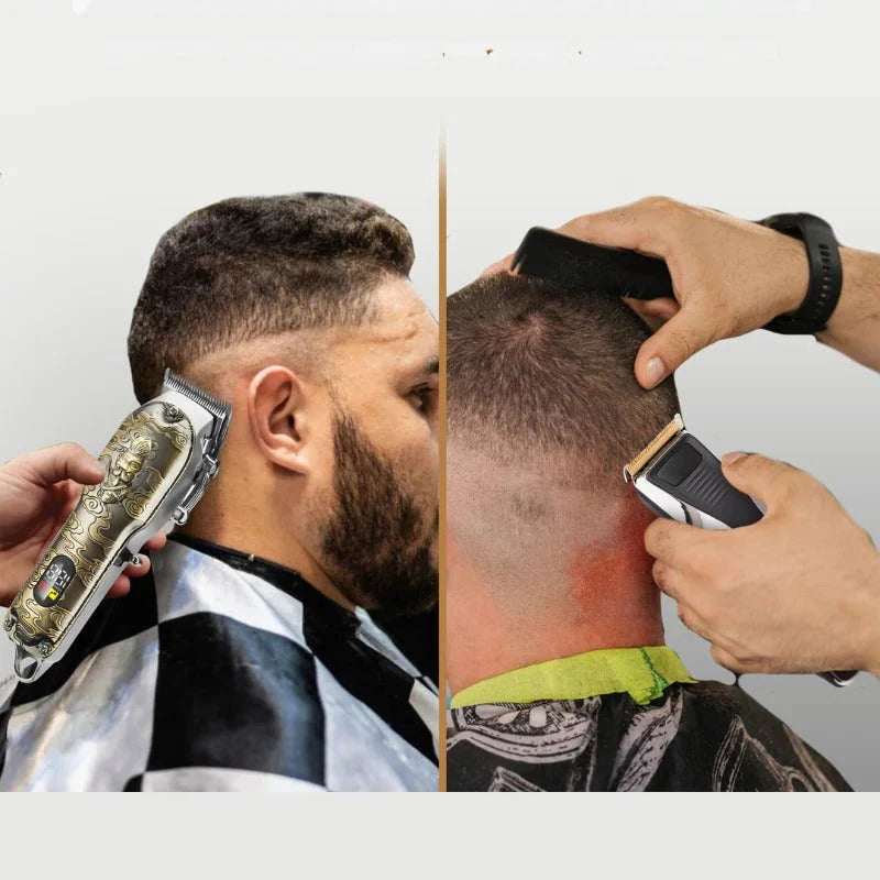 Grooming Trimmer Kit 4-in-1 USB Rechargeable Washable Heads