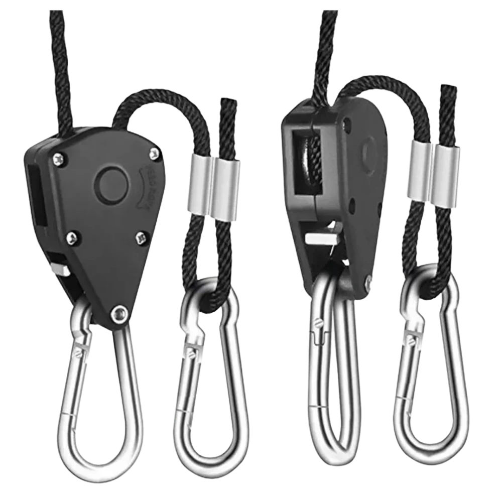Grow Light Hangers Adjustable Height & Locking 2-Pack