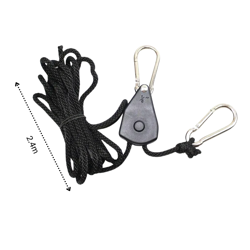 Grow Light Hangers Adjustable Height & Locking 2-Pack