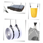 Grow Light Hangers Adjustable Height & Locking 2-Pack