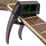 Guitar Tuner & Capo Chromatic LCD Aluminium