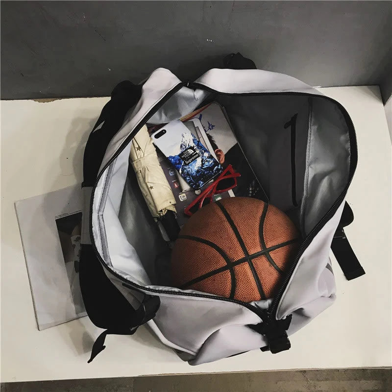 Gym Bag Large Capacity Durable Fabric