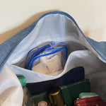 Gym Bag Shoe Compartment Adjustable Straps Durable Fabric