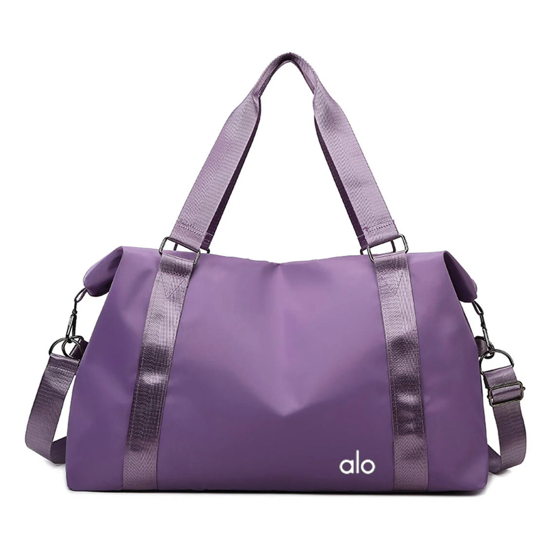Gym Bag Water-Resistant Multiple Pockets Padded Shoulder Straps