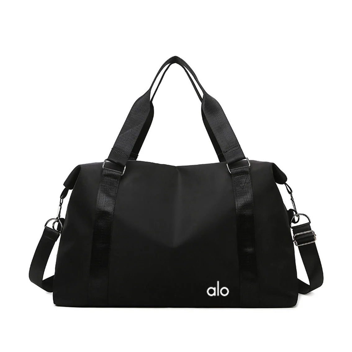 Gym Bag Water-Resistant Multiple Pockets Padded Shoulder Straps