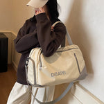 Gym Bag Water-Resistant Shoe Compartment Padded Straps