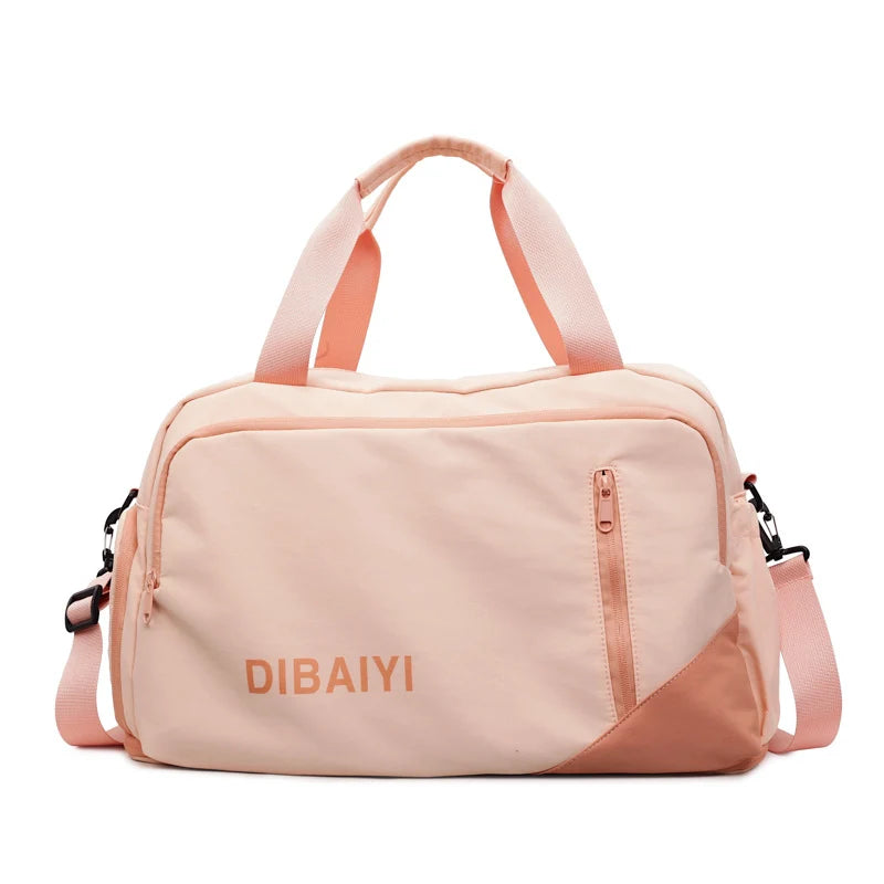 Gym Bag Water-Resistant Shoe Compartment Padded Straps